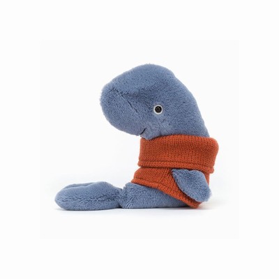 Jellycat Cozy Crew Whale Australia | 028375ZTN